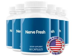 Powerful All-New Nerve Support Formula Nerve Fresh promotes healthy nerves by providing 5 vital bio-available fruit, flower and bark extracts with essential vitamin and mineral support.