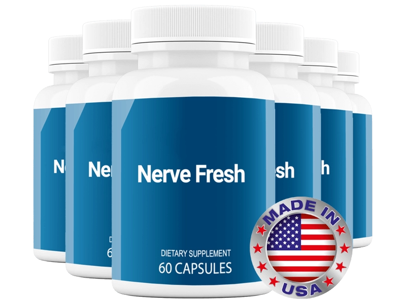 Powerful All-New Nerve Support Formula Nerve Fresh promotes healthy nerves by providing 5 vital bio-available fruit, flower and bark extracts with essential vitamin and mineral support.